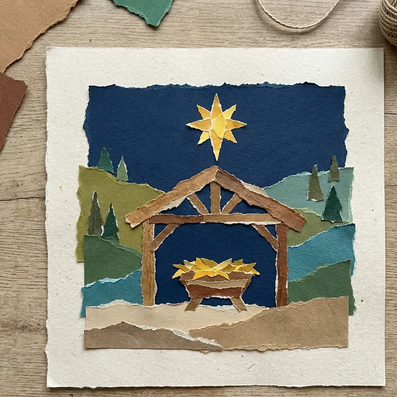 Easy Christmas Art Ideas