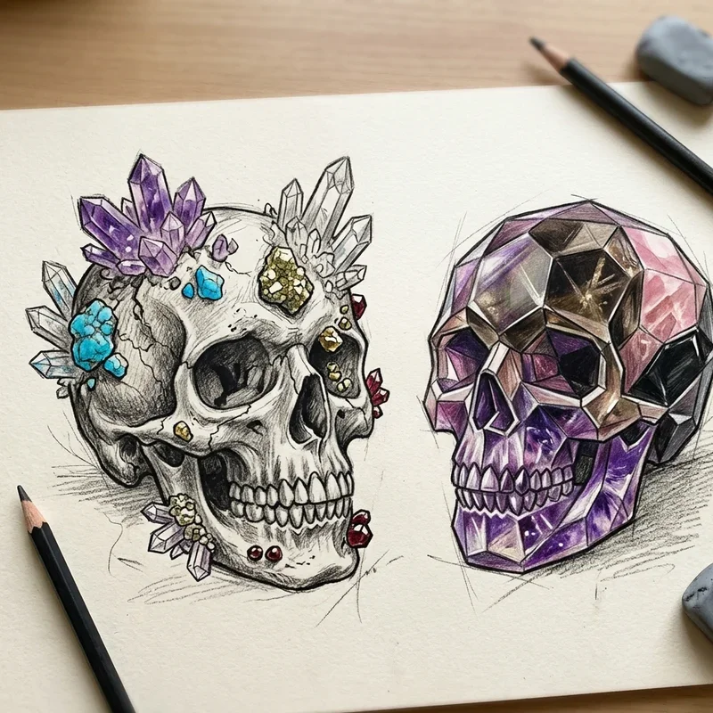 Skull Drawing Ideas