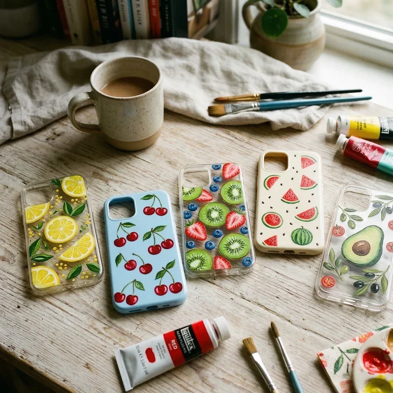 Acrylic Phone Case Painting Ideas
