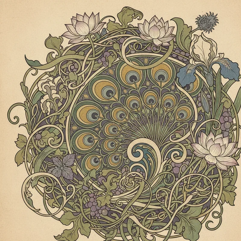 How to Draw Art Nouveau