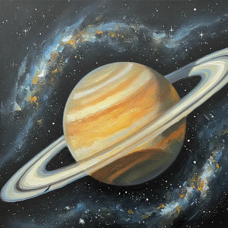 How to Draw Saturn Planet