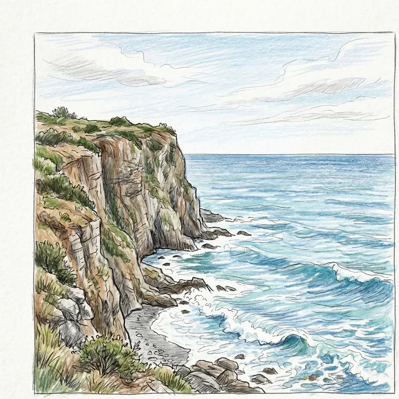 Sea Drawing Ideas