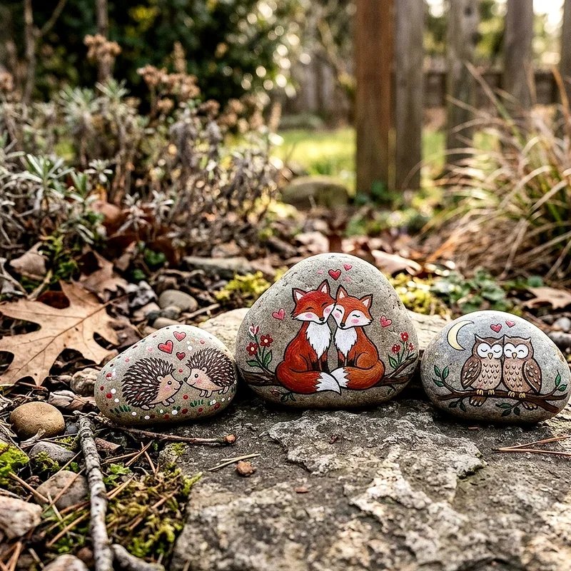 Valentine's Day Rock Painting Ideas