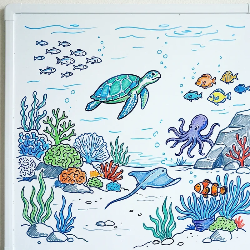 Easy Whiteboard Drawing Ideas