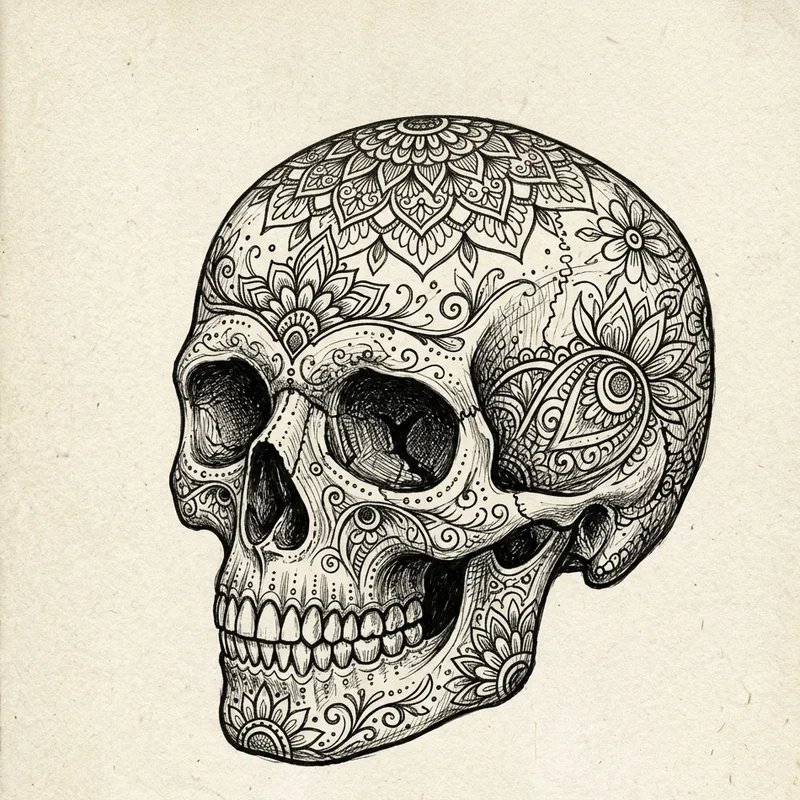 Skull Drawing Ideas