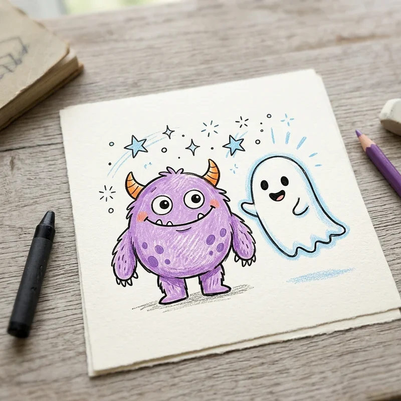 Easy Monster Drawing Ideas