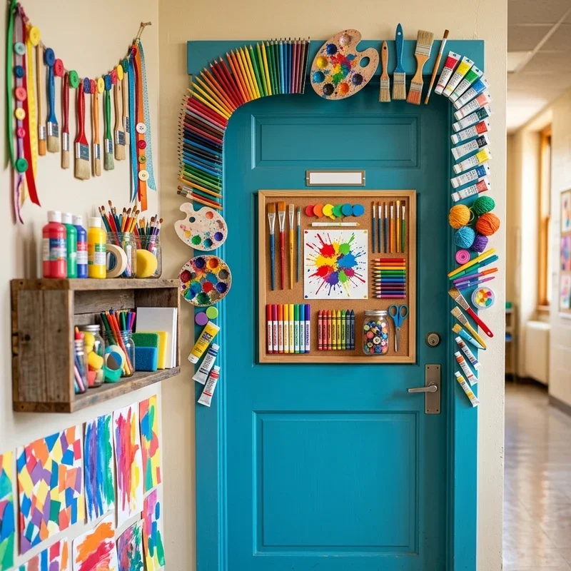 Art Classroom Door Ideas
