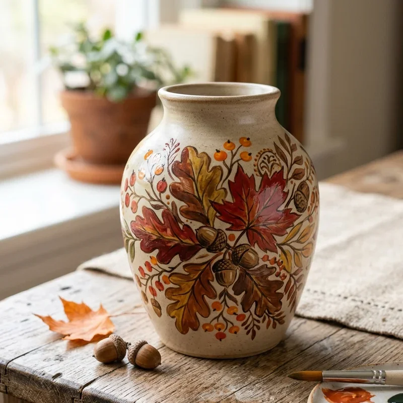 Vase Pottery Painting Ideas