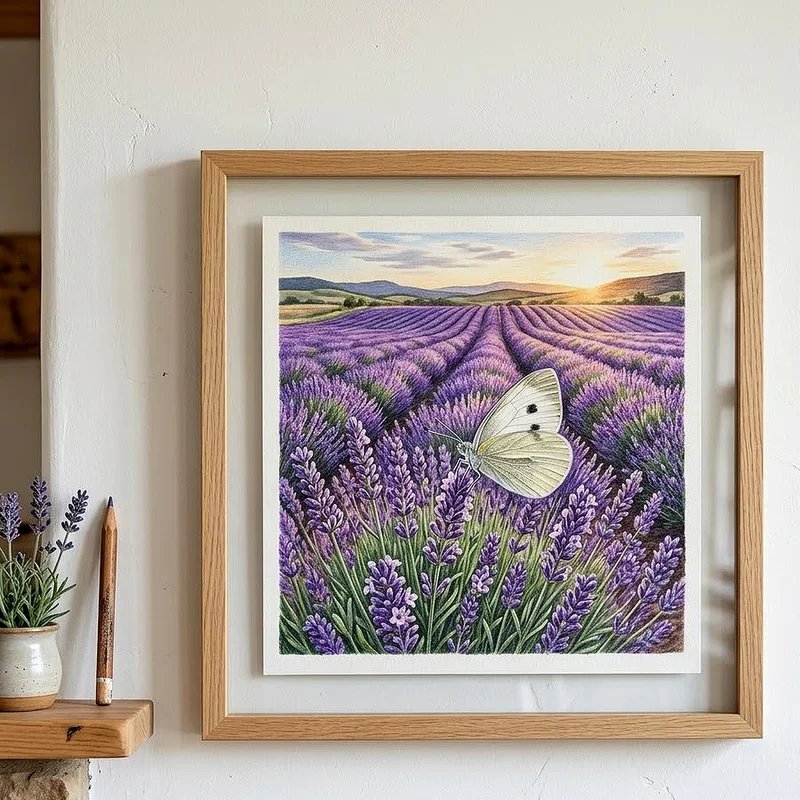 Flowers and Butterflies Drawing Ideas