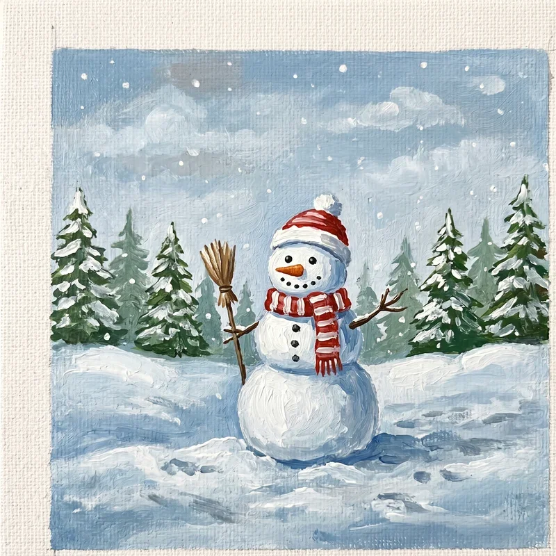 Winter Painting Ideas for Beginners