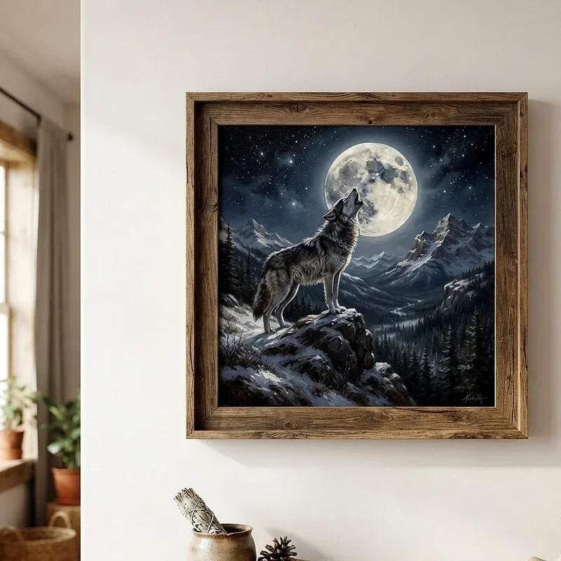 Wolf Painting Ideas