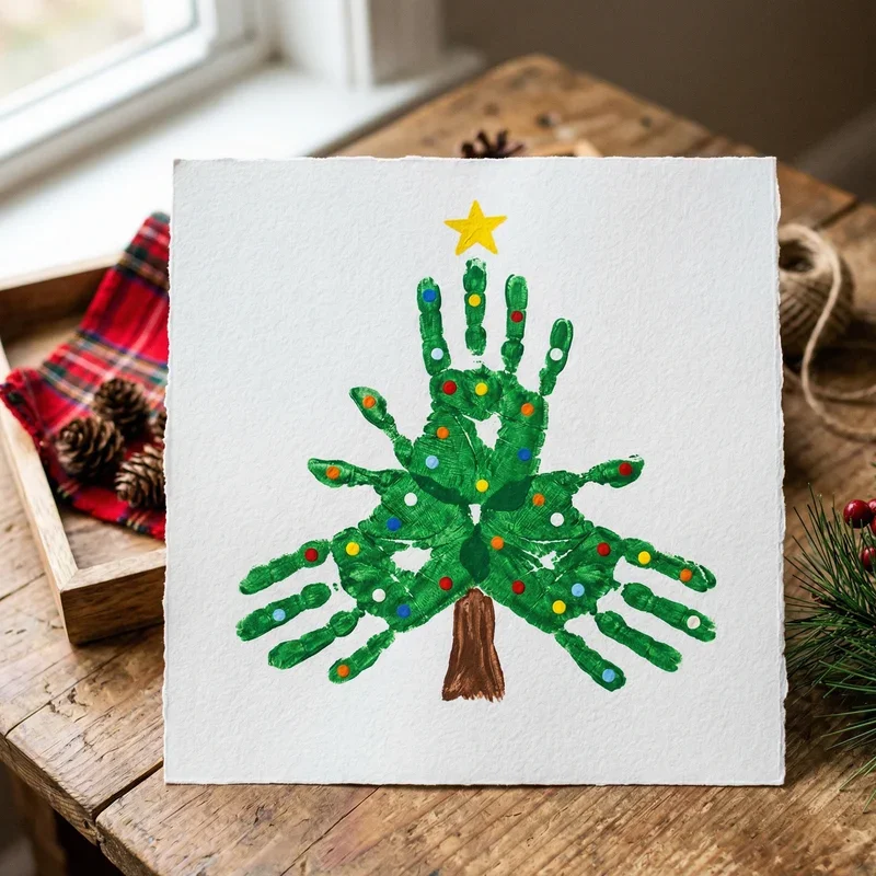 Easy Christmas Art Ideas