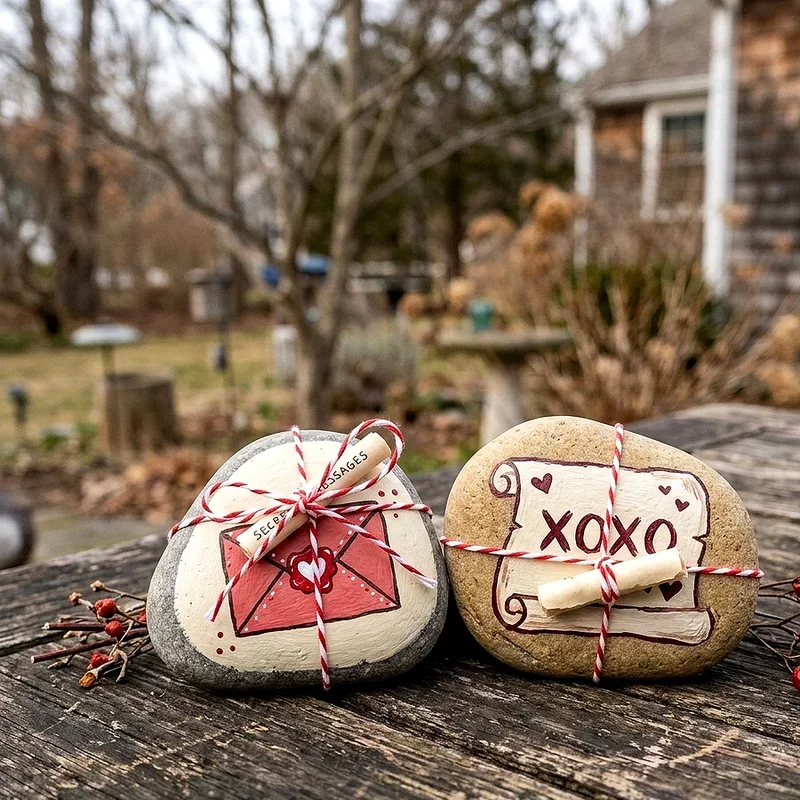 Valentine's Day Rock Painting Ideas