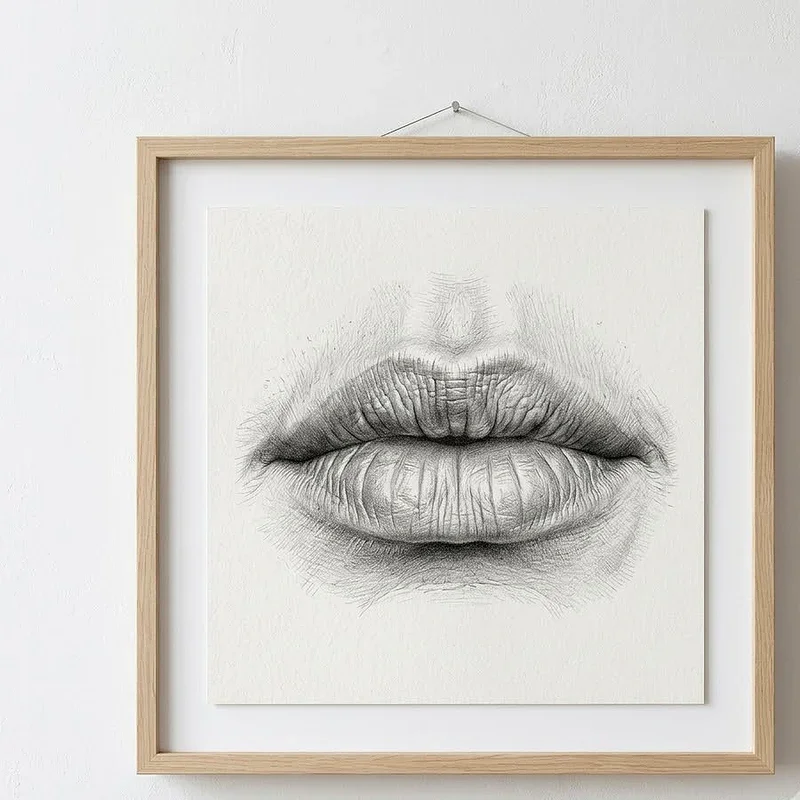Lip Drawing Ideas