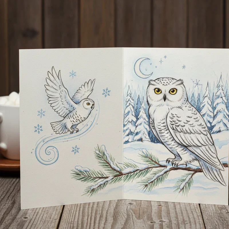 Christmas Card Drawing Ideas