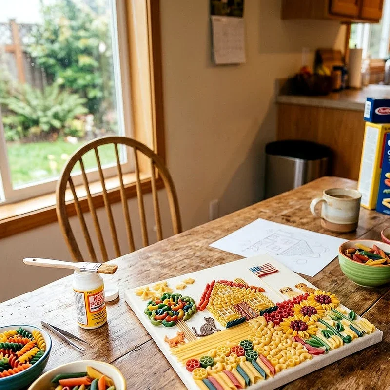 15 Pasta Art Ideas for Fun and Creative DIY Projects