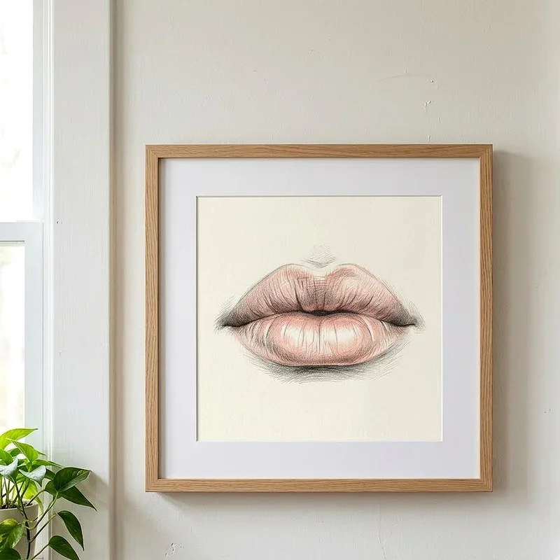 Lip Drawing Ideas