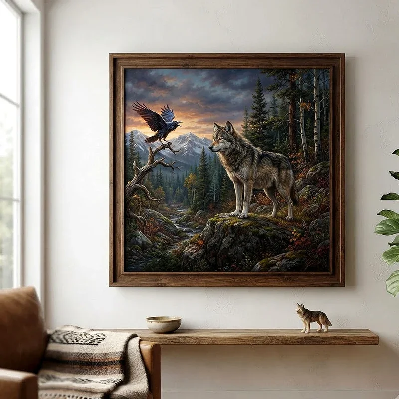 Wolf Painting Ideas
