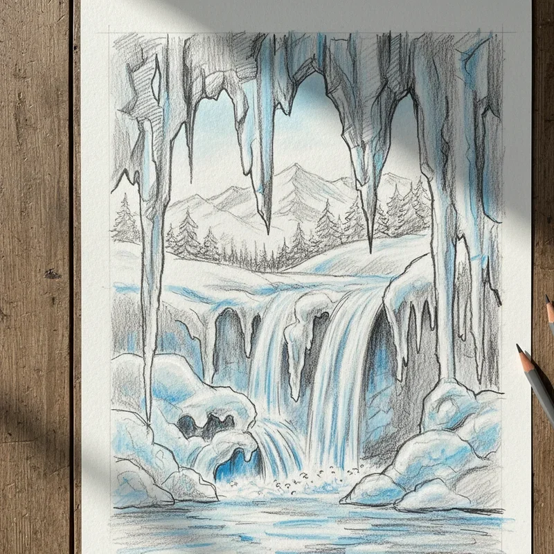 Winter Drawing Ideas