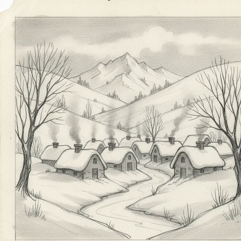 Winter Drawing Ideas