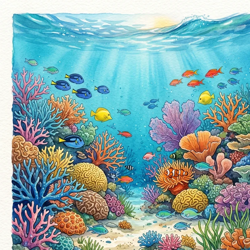 Sea Drawing Ideas