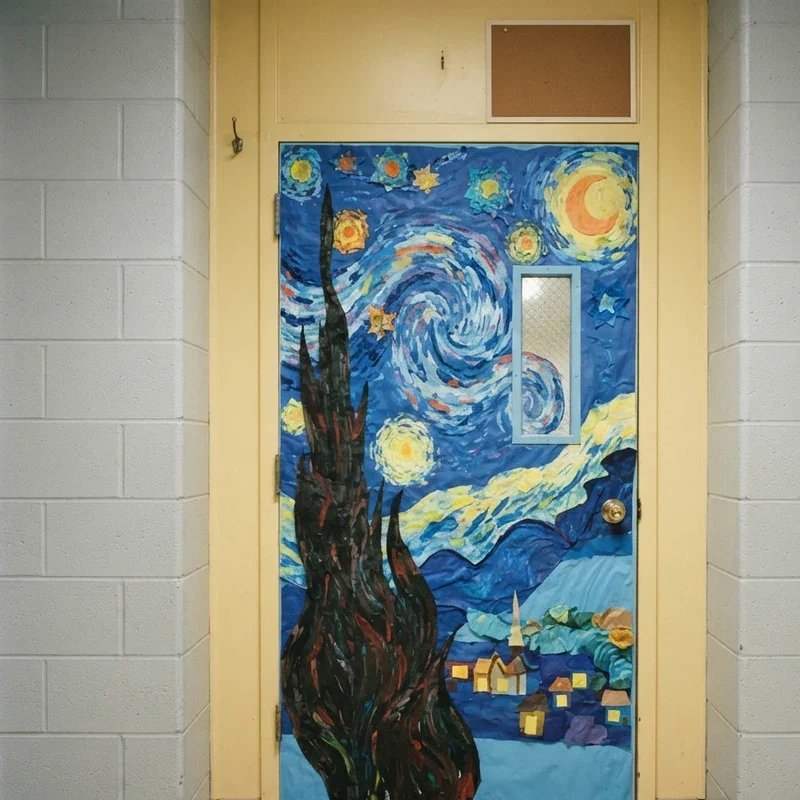Art Classroom Door Ideas