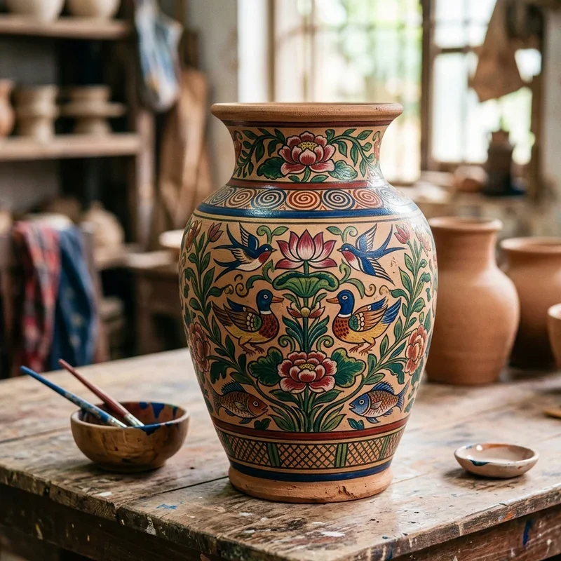 Vase Pottery Painting Ideas