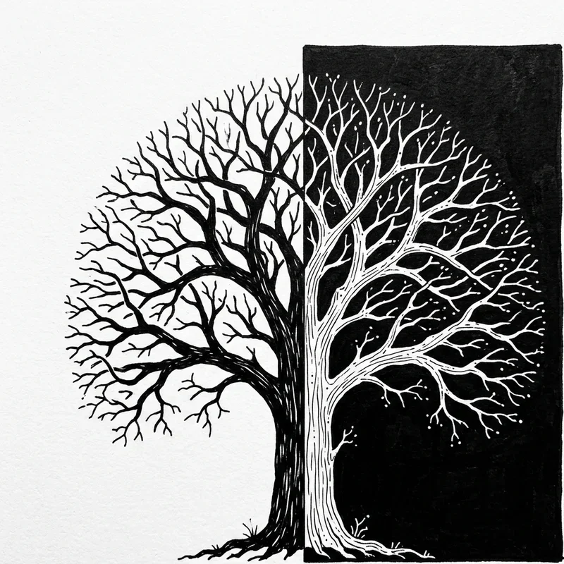 Contrast Drawing Ideas