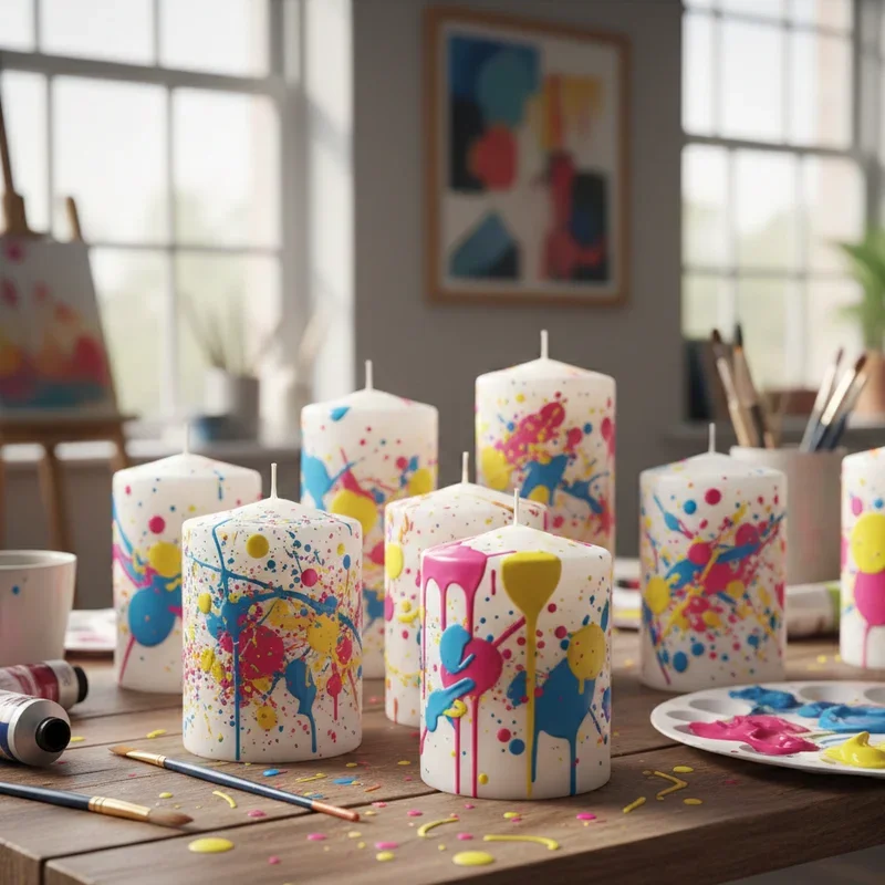 Candle Painting Ideas