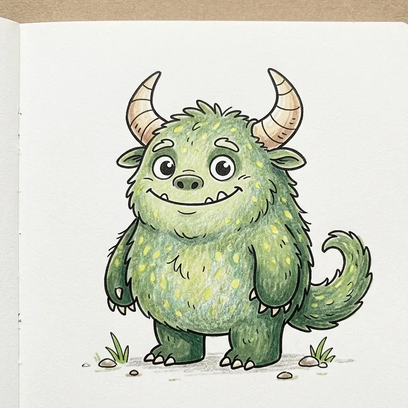 Easy Monster Drawing Ideas