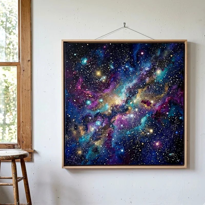 Easy Galaxy Painting Ideas