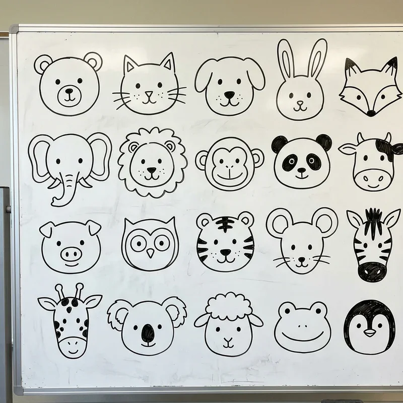 Easy Whiteboard Drawing Ideas