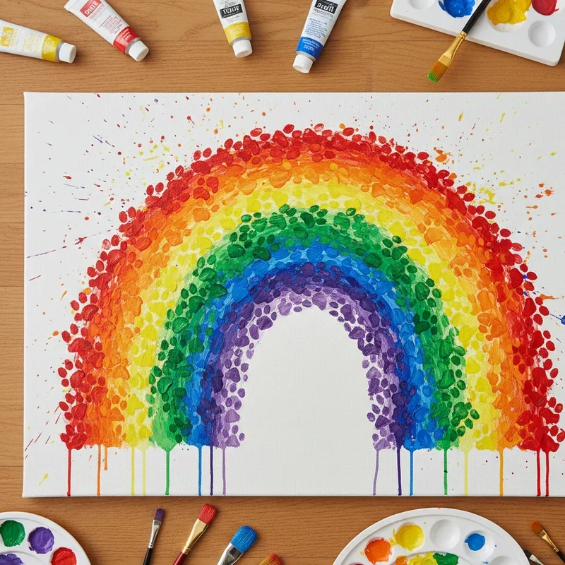 Paw Print Painting Ideas