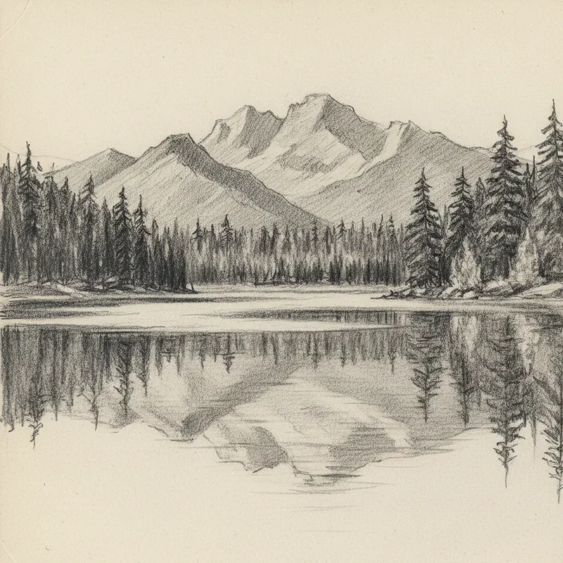 Landscape Drawing Ideas