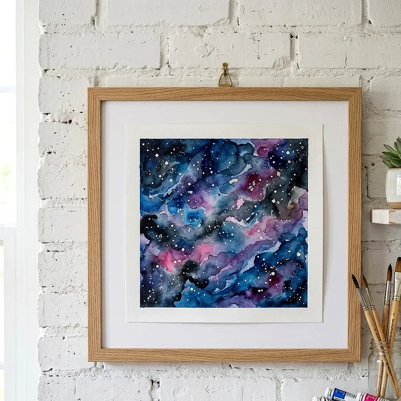 Easy Galaxy Painting Ideas