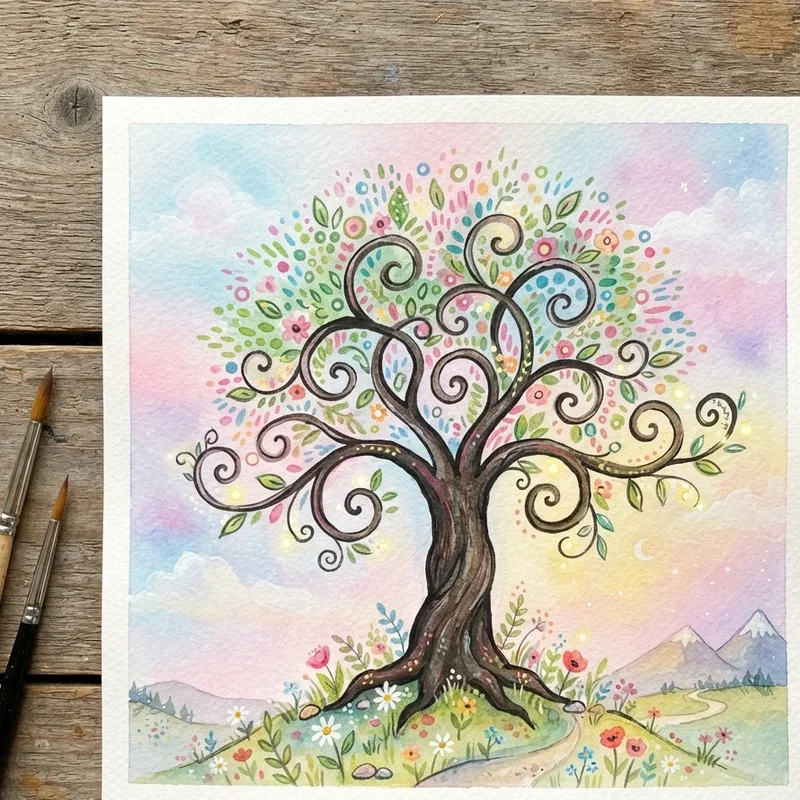Easy Tree Painting Ideas