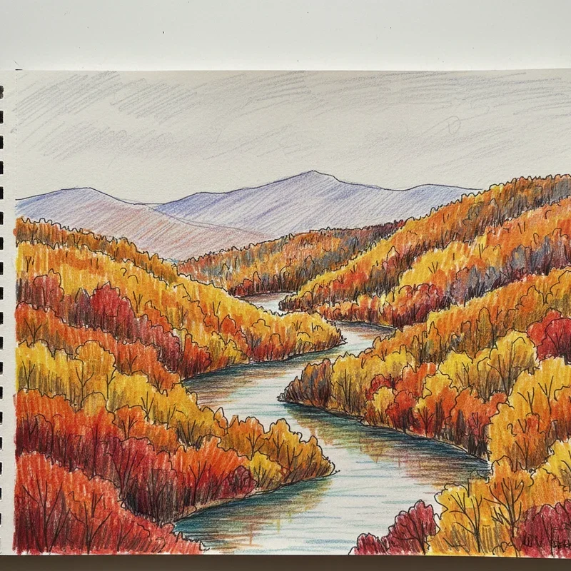 Landscape Drawing Ideas