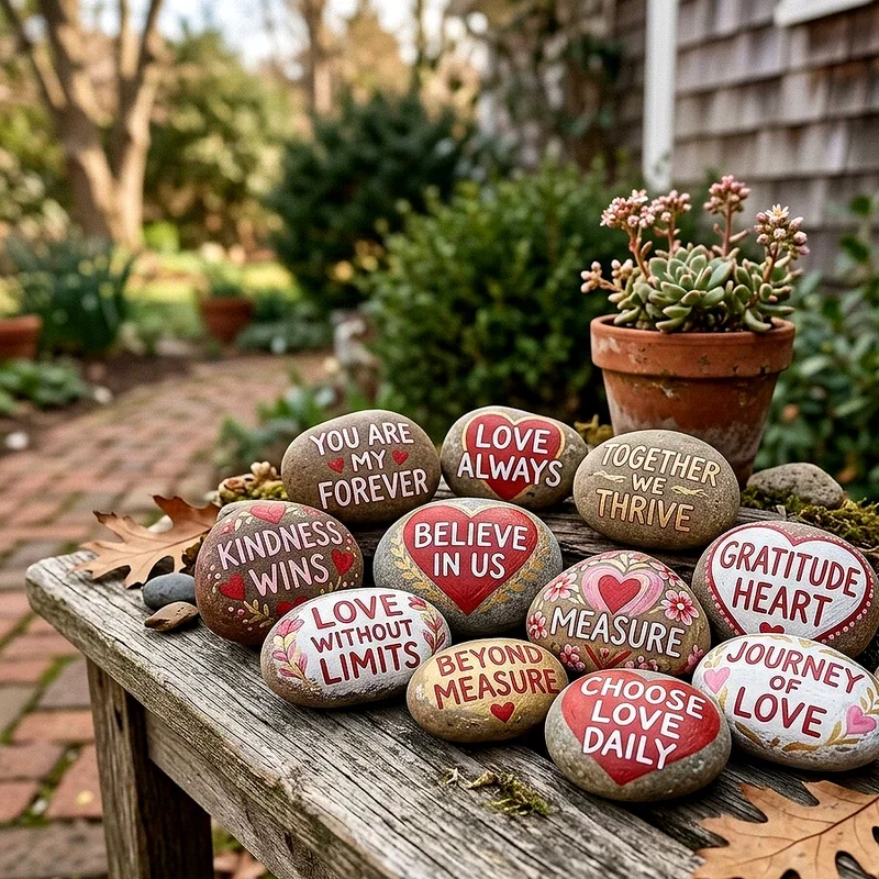 Valentine's Day Rock Painting Ideas