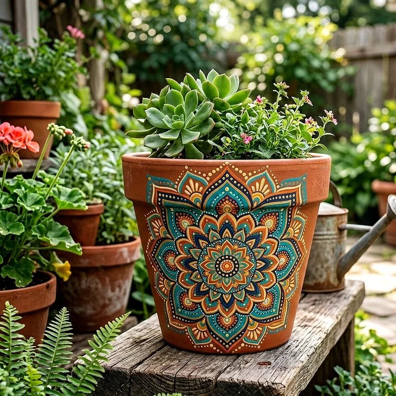 Easy Pot Painting Ideas