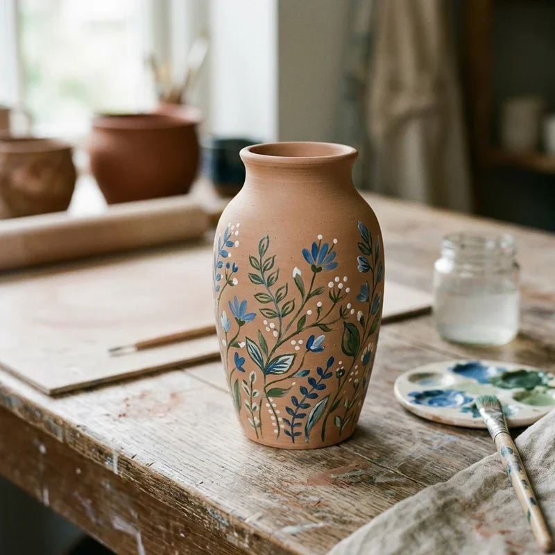 Vase Pottery Painting Ideas