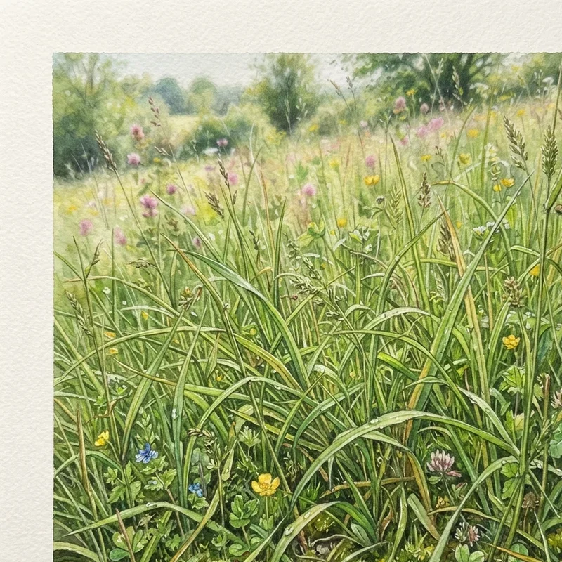 Grass Painting Ideas