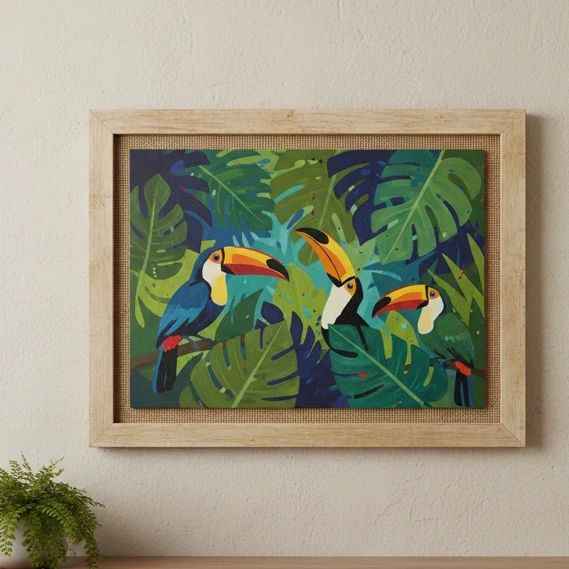 Easy Rainforest Art Ideas