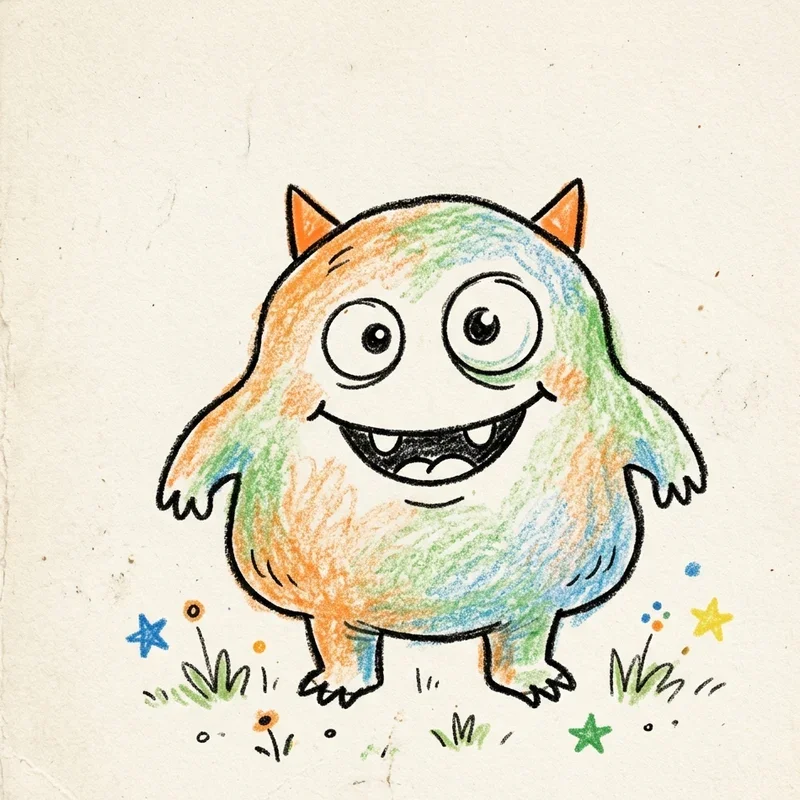 Easy Monster Drawing Ideas