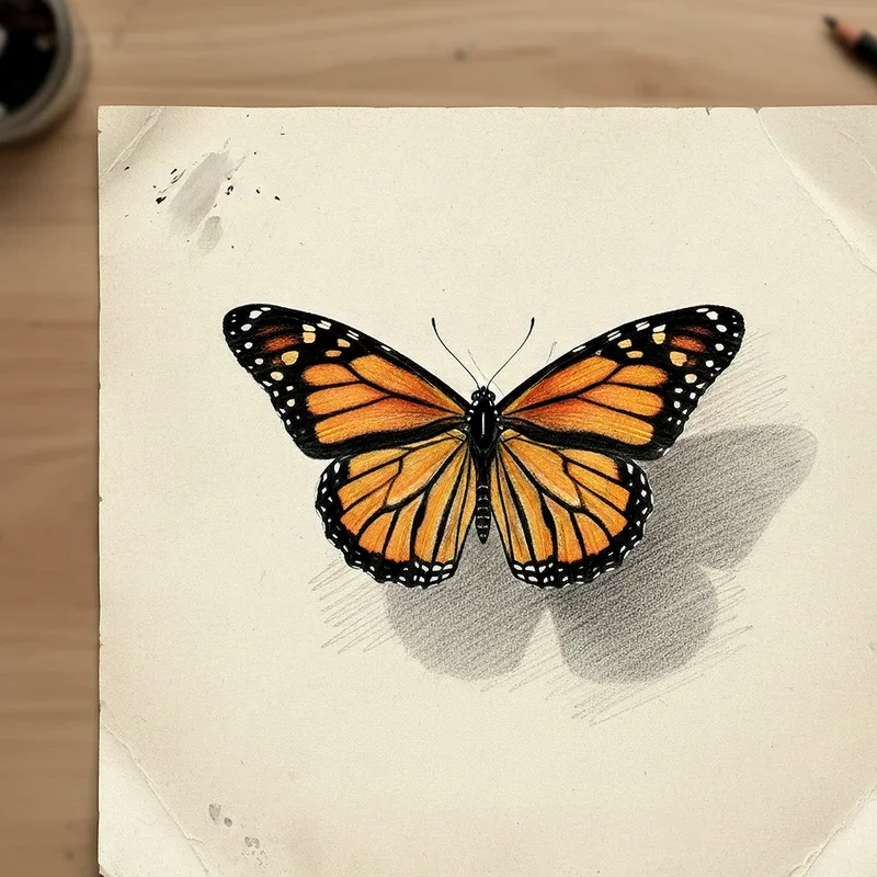 Butterfly Drawing Ideas