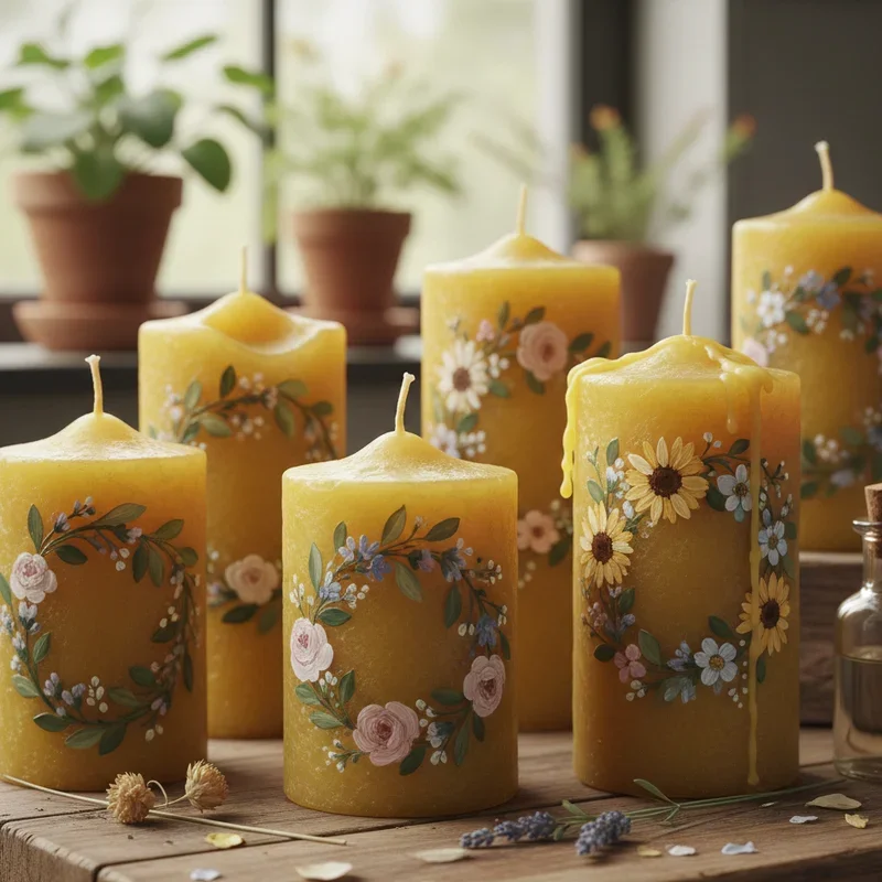 Candle Painting Ideas