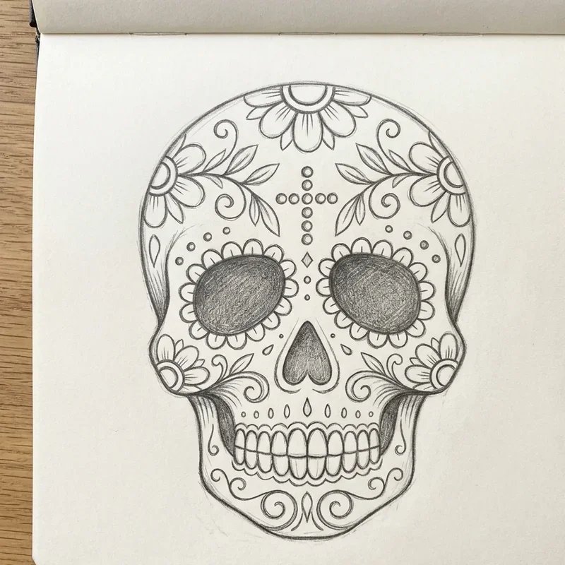 Skull Drawing Ideas