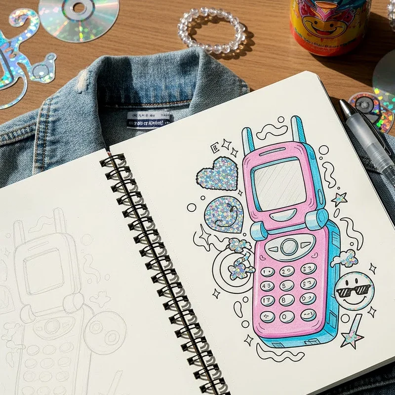 15 Y2K Drawing Ideas to Bring Retro Vibes to Life