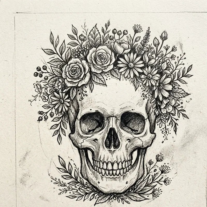 Skull Drawing Ideas