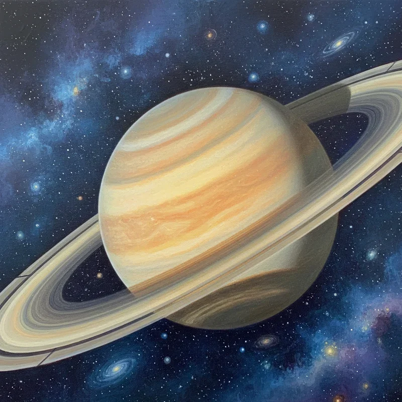 How to Draw Saturn Planet Step by Step for Beginners