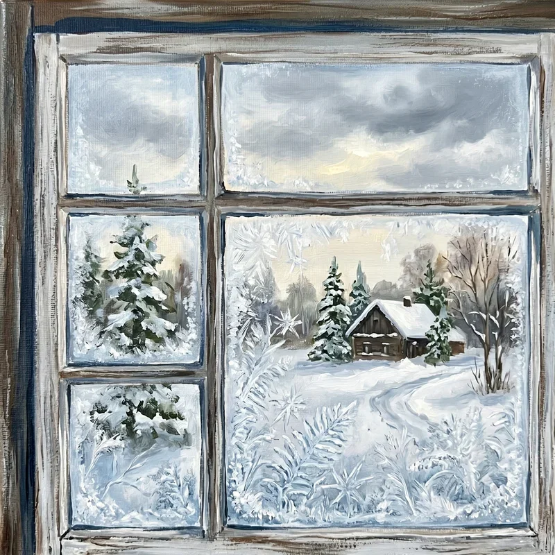 Winter Painting Ideas for Beginners